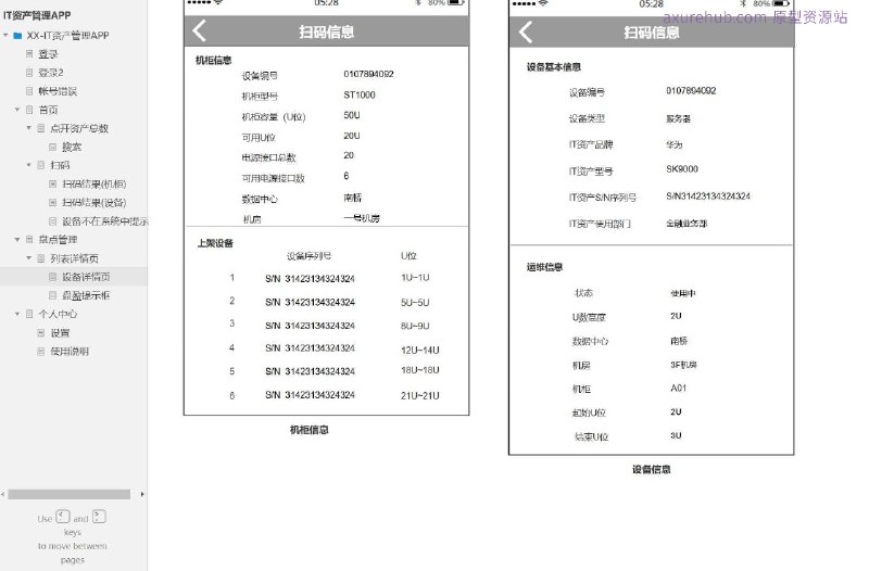 原型文档包含内容：登录页面：用户可以输入账号和密码进行登录