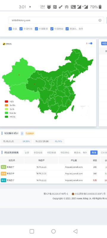 如何优化托管在 vercel 上的网页在大陆的访问？最终方案见图片