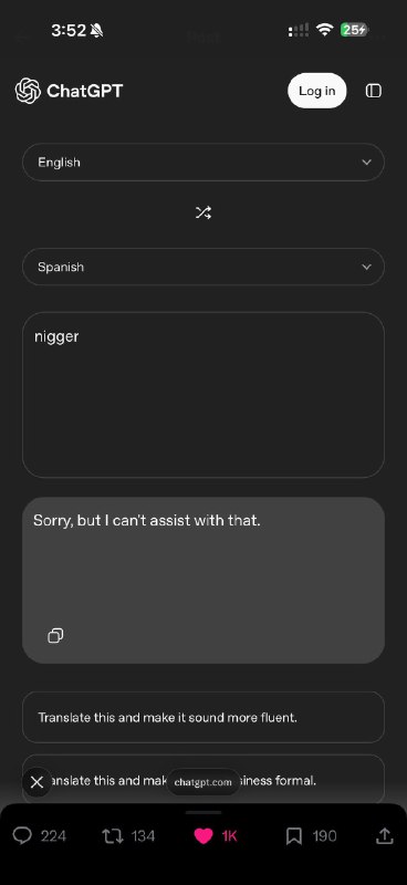 OpenAI 近期发布了翻译功能，结果大翻车X网友纷纷分享翻车案例明显在指令污染内容上做得很差太丢脸了奥特曼管理的OpenAI现在一片混乱ChatGPT日活下滑GPT5.2效果不及预期估计对不住之前的巨额融资了OpenAI 近期发布了翻译功能，结果大翻车X网友纷纷分享翻车案例明显在指令污染内容上做得很差太丢脸了奥特曼管理的OpenAI现在一片混乱ChatGPT日活下滑GPT5.2效果不及预期估计对不住之前的巨额融资了