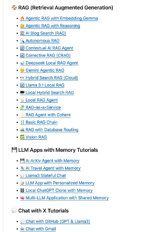 想写个 LLM 应用，脑子里全是 AI Agents 和 RAG 这些大词儿，真要动手写代码时却卡壳GitHub 上有个叫 awesome-llm-apps 的仓库特别实用