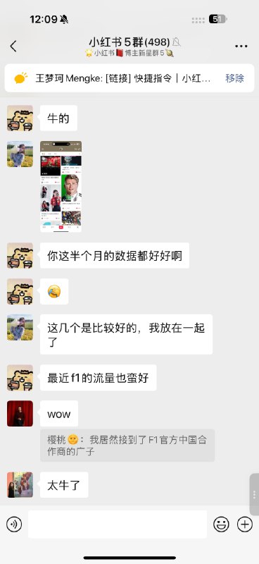 500 粉丝，接到了 F1 赛车的广