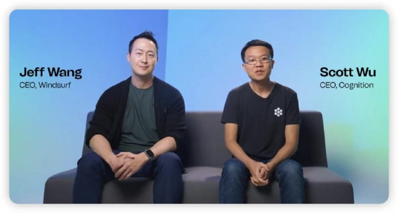 年初来参加我们硅谷活动的Jeff Wang成为了Windsurf的临时CEO😂年初来参加我们硅谷活动的Jeff Wang成为了Windsurf的临时CEO😂