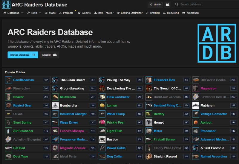 这个站长真🐂掰 👍一套模板搞了好几个roblox和steam游戏数据资源站，其中一个 ARC 站点的 流量估计冲到了20万月访问