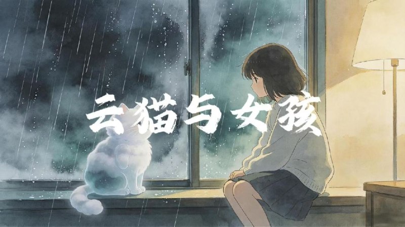第一次尝试肝一部1分钟的AI动画短片，叫做《云猫与女孩》，效果还不错哈哈，脑子里第一感觉冒出来的是幻想+治愈的题材，全程没有对白，没什么故事性，只是一种情绪感受，全程遵循了从故事大纲、分镜脚本、人物设定、分镜图、视频生成到剪辑，麻雀虽小五脏俱全，保证了人物和场景的一致性，有兴趣可以找我看！第一次尝试肝一部1分钟的AI动画短片，叫做《云猫与女孩》，效果还不错哈哈，脑子里第一感觉冒出来的是幻想+治愈的题材，全程没有对白，没什么故事性，只是一种情绪感受，全程遵循了从故事大纲、分镜脚本、人物设定、分镜图、视频生成到剪辑，麻雀虽小五脏俱全，保证了人物和场景的一致性，有兴趣可以找我看！