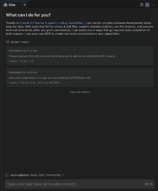 真香，我已经很久没手敲代码了VScode + Codeium + Cline3 + DeepSeek-V3 !!!我愿称之为当前Z强组合！抱歉 Cursor，拜拜 windsurf，你们很秀，但是开源真香啊