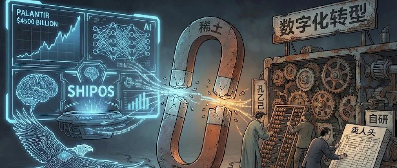 中国软件业，正在重蹈美国“稀土”的覆辙？说得很对，我国软件产业的差距比半导体还要大得多