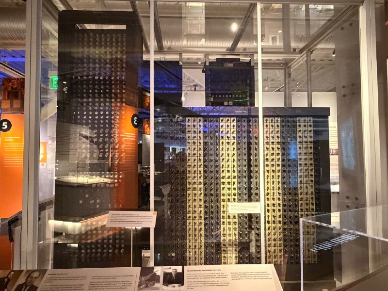 2023年去硅谷时，没来得及去计算机历史博物馆，这次去时得以成行