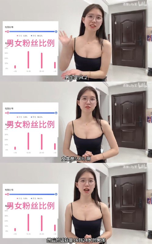 #自媒体运营频道 #@yunying23这都已经做到「百万粉了」？从公布的粉丝画像来看，虽然博主分享的都是穿搭讲解视频， 但观看群体 94.2% 都是男性#自媒体运营频道 #@yunying23这都已经做到「百万粉了」？从公布的粉丝画像来看，虽然博主分享的都是穿搭讲解视频， 但观看群体 94.2% 都是男性