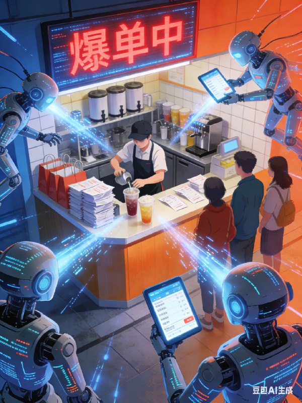 中国 AI 集体攻击奶茶店中国 AI 集体攻击奶茶店