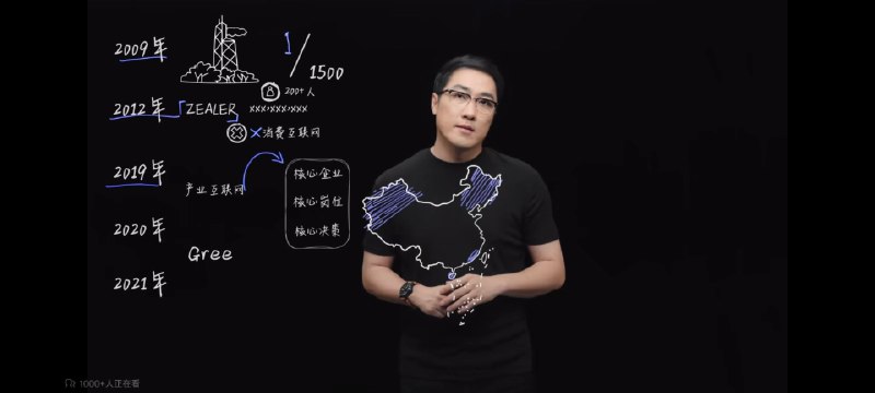 想知道王自如这个黑板是怎么做到的，人在透明黑板后面，按道理来说，他写得字应该是反过来的，但实际上观众视角是正的字