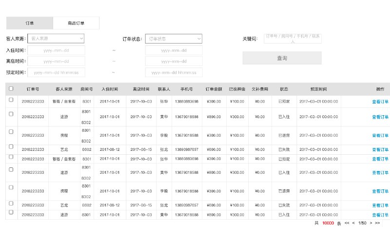 原型目录涉及云系统商户登录 注册 企业注册资质信息提交页 基础设置管理 index 添加客栈酒店 修改客栈信息 支付管理 消费项目管理 短信模版 渠道设置管理 打印设置 网页打印预览 会员管理 入住会员 黑名单 会员等级 积分设置 入住历史 房态管理 房态管理 订单管理 订单管理 网销管理 分销门店资料 网销渠道管理 房源管理 添加房源 查看房源 修改房源 分销渠道管理（直连分销平台） 主账号系统设置 部门管理 角色管理 新增角色 编辑角色 账号管理 酒店管理 查看酒店／客栈 修改酒店 操作房型 新增酒店／客栈 日志管理 财务管理 财务概览 收支流水表 交接班记录表 房间销售表 渠道销售表 房费日销售表 非房费日销售表 在住客人报表 报表管理 报表服务管理等页面更多更多原型下载文件后预览及操作