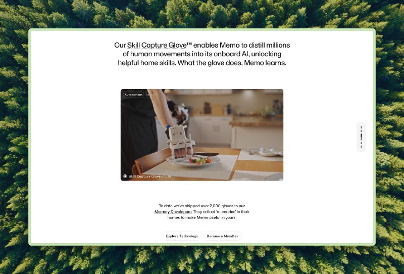 Sunday 的官网又有干货又有审美，绝了Sunday | The helpful robotics company