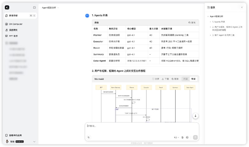 写了一个 Chrome 插件，给 AI 聊天的答案增加目录目前已支持 DeepSeek、豆包、Kimi、元宝、千问、智谱、文心一言等主流国产模型 ChatBot还没上架 Chrome Store，可以直接在 Github 下载源码体验Github Repo：