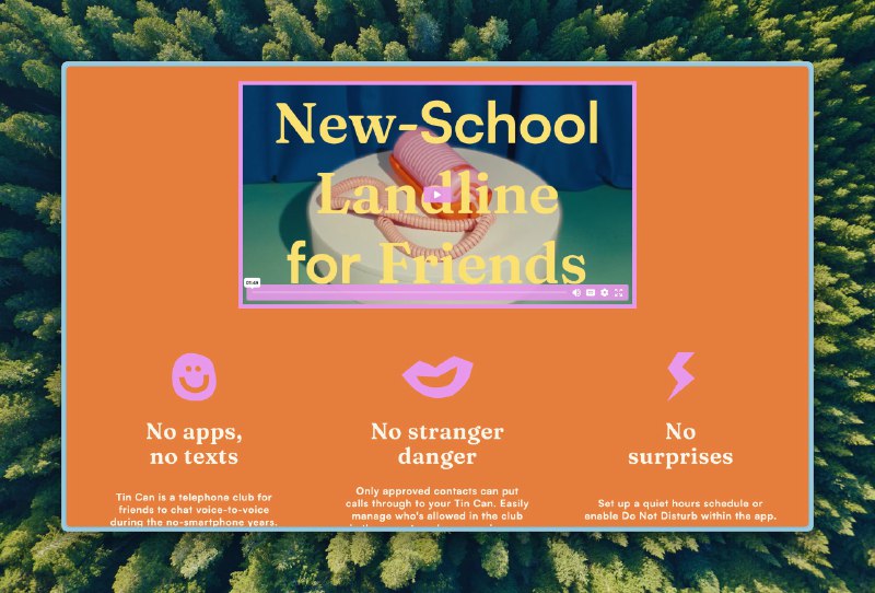 有一个融了 1200 万美金的创业公司，给孩子们做「没有屏幕的电话」，我一时恍惚，今夕是何年？