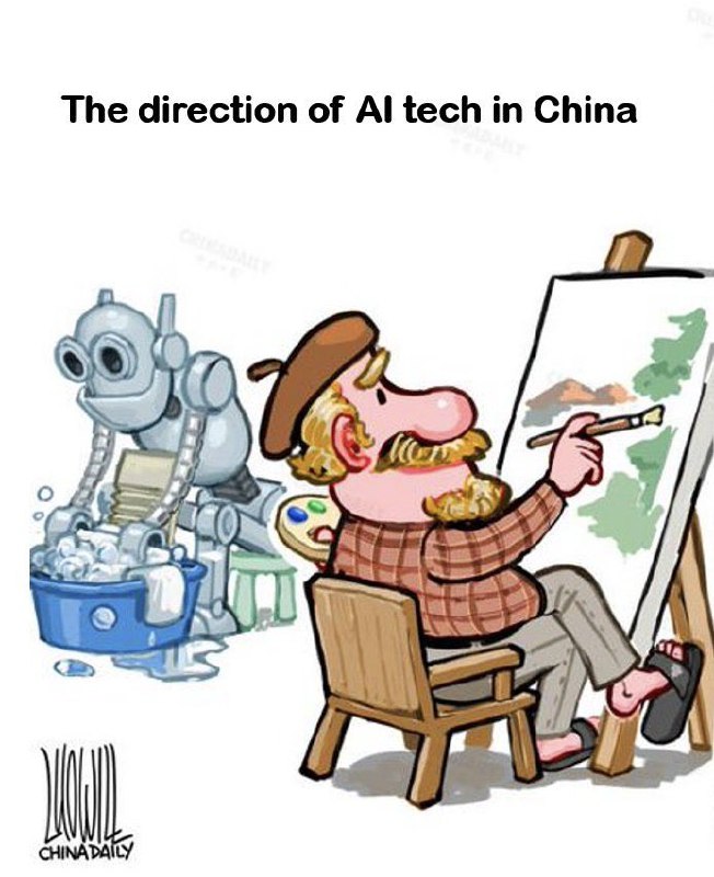 #AI in China #AI in USA最后一张是原图#AI in China #AI in USA最后一张是原图