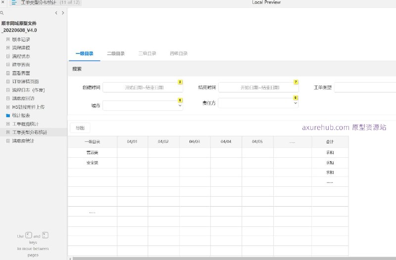 用于顺丰同城快递服务的原型设计文件，旨在通过H5链接实现附件的快速上传和管理，以提高工作效率和用户体验