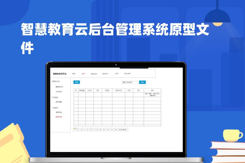 这是一个智慧教育云平台管理后台的原型文件，共包含36个目录