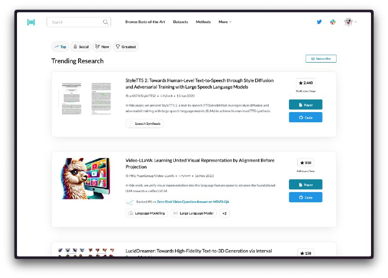 #程序员推荐一个超实用的网站，Papers with code，