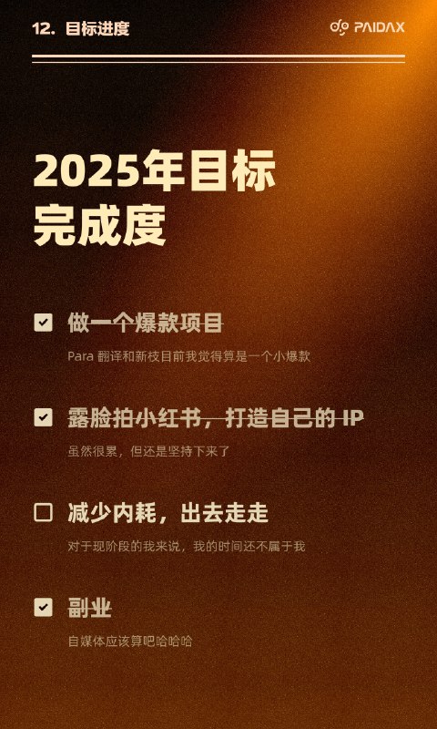 很快又一年过去了，这一年开始接触了独立开发，做了自己的项目，并且取得了不错的成绩