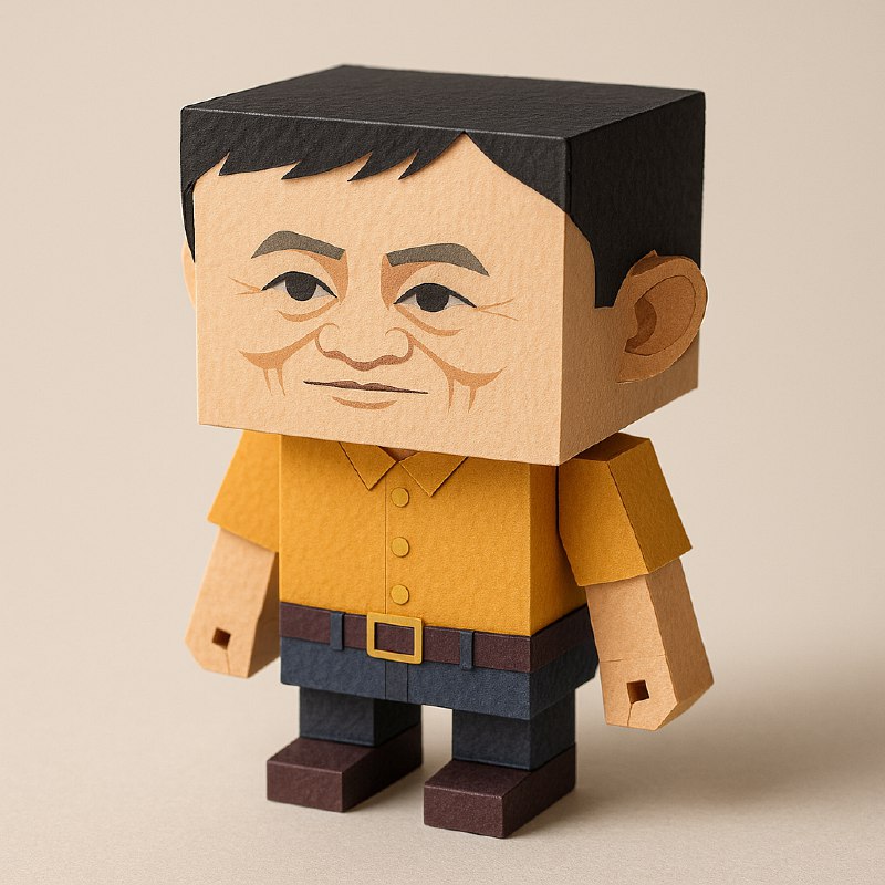 GPT-5生成的大佬们，box-shaped papertoy 系列人物，大家感觉有喜感吗GPT-5生成的大佬们，box-shaped papertoy 系列人物，大家感觉有喜感吗