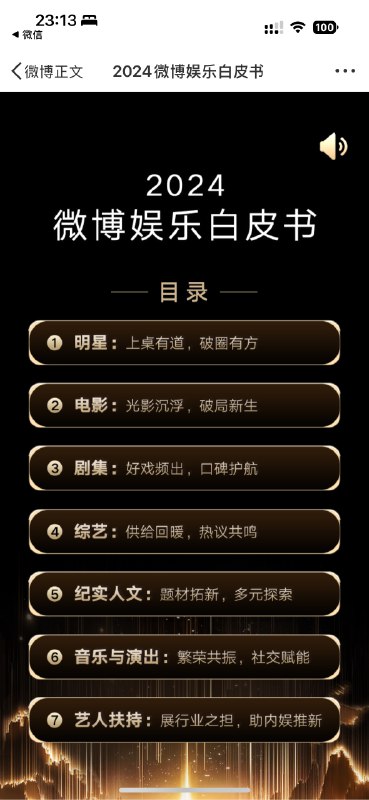 微博2024年娱乐白皮书值得看看微博2024年娱乐白皮书值得看看
