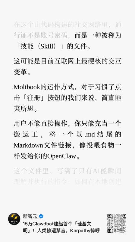 #出海运营秘籍👉@yunying23预感会出现很多投喂给 bot 的 skill，让它去完成各种任务，比如“去抢元宝的新年红包”、“去集齐支付宝五福”，哈哈哈