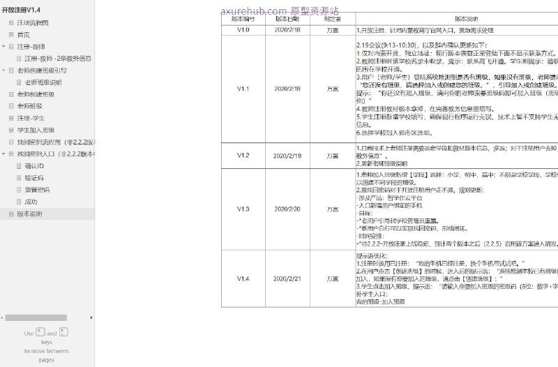 原型项目介绍：这个原型项目是一个在线教育平台的注册和班级管理系统，旨在简化教师和学生的注册流程，并提供一个便捷的班级创建和管理功能