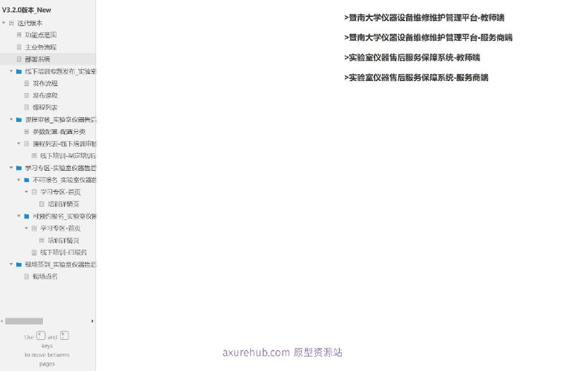原型项目介绍：这个原型项目是一个线下培训管理系统，旨在为实验室仪器售后服务商提供全面的培训支持