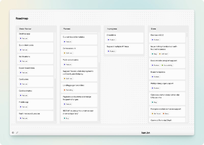 🎉 分享一个开源项目 kanban
