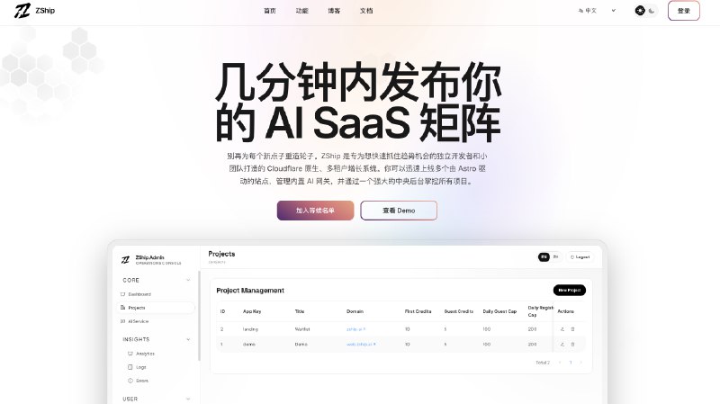 更新一下最近的进度，ZShip出海上站模板，ZShip 进度：80%