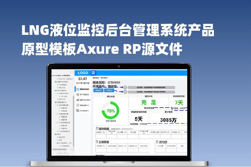 这个原型文件是一个液位监控系统的产品原型，共包含32个目录