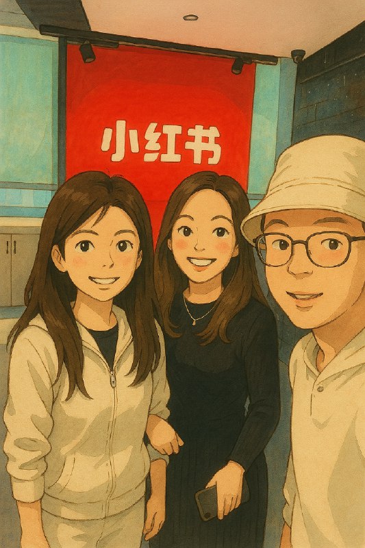 #自媒体运营频道 #@yunying23去年底受邀去小红书和他们联创交流，用我的产品拍了张合照，但因为她不想在公众平台露脸，被要求不能发出来...突然发现，这不就能发了么🤣