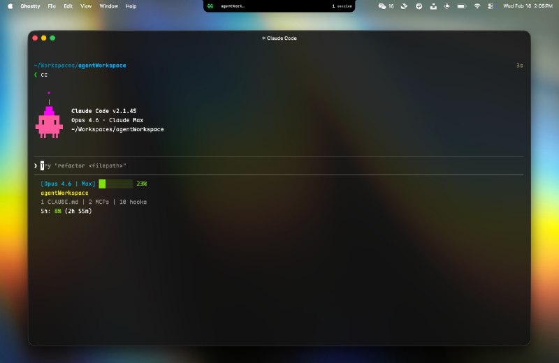 最近沉迷terminal作为一个产品经理是不是有点自绝于人民了但是Ghostty真的很爽