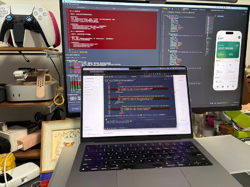 一边写网站一边写 app用上 Claude Code 的感觉真是太爽了