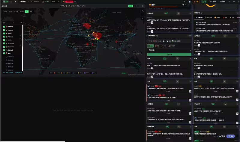 这两天被一个开源项目刷屏了：World Monitor