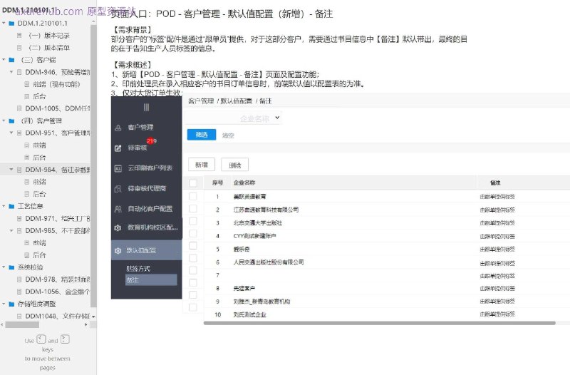 原型项目介绍：这个原型项目是一个数字文档管理（DDM）系统，旨在优化文档处理流程和提高工作效率