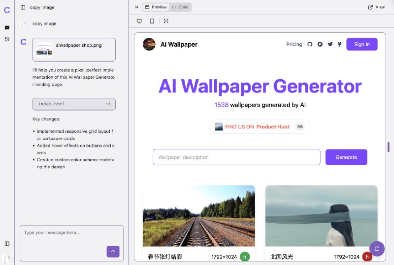 用 CopyWeb 把我做过的项目 Copy 了一遍
