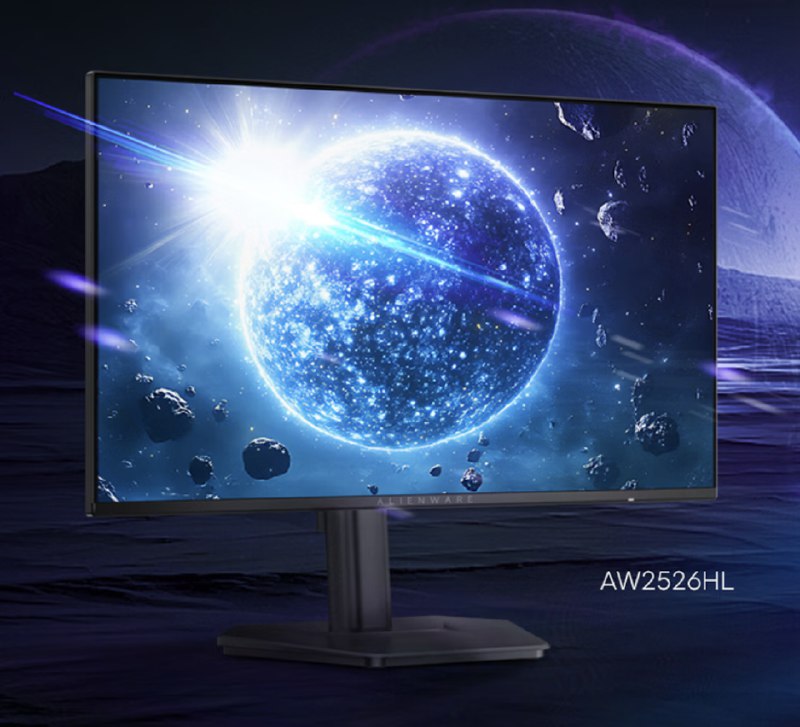 📰 1199 元，外星人发布新款 300Hz 高刷显示器外星人近日在电商平台上新了一款型号为：「AW2526HL」的新款显示器产品，根据商品介绍：这款新品屏幕尺寸为 24.5 英寸，分辨率 1080P，主打 300Hz 的高刷新率与 1ms 的低响应时间