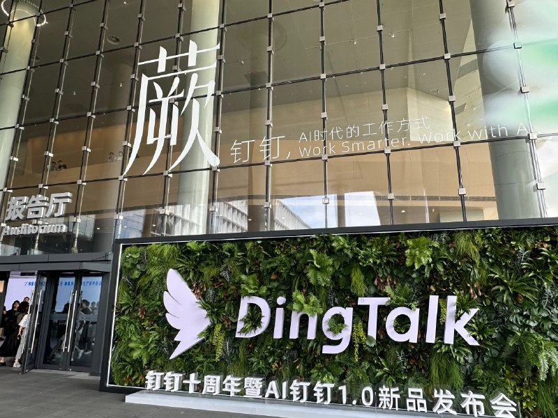 受邀参加钉钉十周年发布会，看无招如何制造混乱和建立秩序受邀参加钉钉十周年发布会，看无招如何制造混乱和建立秩序