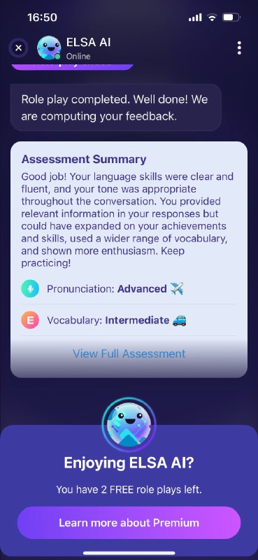 国内程序员找外企或者海外工作一个很重要的问题就是口语不行，张不开嘴，发音有问题，我的学生都说我的口语和发音不错，开个帖子分享下学习英语口语的几个优质工具和资源以及方法：首先分享一个学英语口语的神器：ElsaElsa 应该是这方面最出名的App，专攻口语发音，超过 4000万人下载，苹果商店和谷歌商店评分都很高