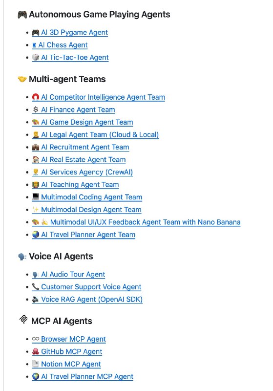 想写个 LLM 应用，脑子里全是 AI Agents 和 RAG 这些大词儿，真要动手写代码时却卡壳GitHub 上有个叫 awesome-llm-apps 的仓库特别实用