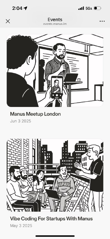不知不觉，Manus 已经办了这么多 meetup 了呀！