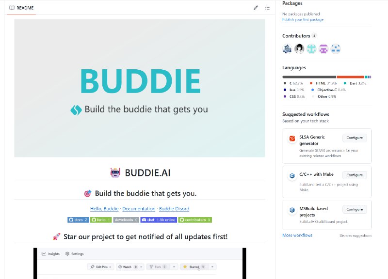 一眨眼也认识Buddie大半年了在Kickstarter上卖出1800份的炸裂AI硬件历经100天，BUDDIE开源啦！提供了从PCB到固件到APP的全流程开发模板！朋友们可以通过BUDDIE来定制自己的各种形态AI设备，从耳机，音箱到手环，桌面摆件！欢迎走过路过的朋友们动动小手帮忙点点star⭐