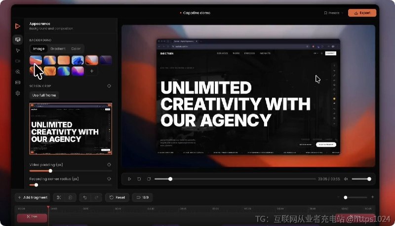 Screen Studio 免费替代方案：Capptivo 开源录屏工具，支持 Windows、Linux 和 macOS一款 免费开源的屏幕录制 + 演示视频精修工具，定位是 Screen Studio / Cursorful 的开源平替做产品 Demo、教程、SaaS 功能演示时，原始录屏很糙；用 Final Cut / Premiere 加缩放字幕又太重；Screen Studio 只支持 macOS 且要订阅（$29/月）