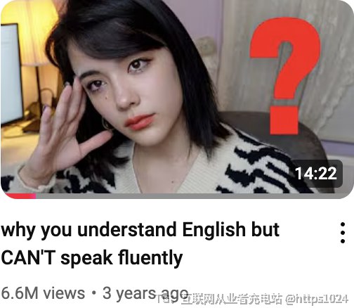 推荐一个视频，教你提高英语口语1.我喜欢这个博主2.这个视频有 660W 播放3.视频很有趣希望对你有帮助@