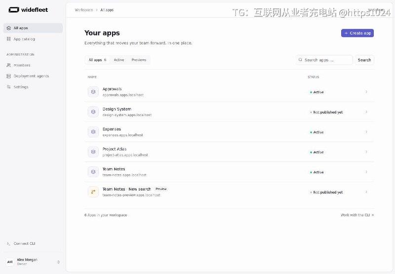 把团队用编程 Agent 写出来的内部工具收进一个自托管平台，一并管住公司登录、数据库、文件存储和对外系统访问