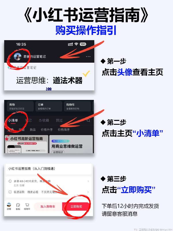 新手如何搭建小红书账号SOP@