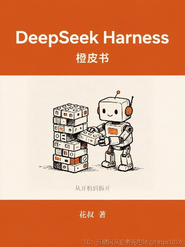 DeepSeek Harness 刚开源 24 小时，作者就把整本书写出来了——记录一个不写代码的人装机实测后看到的真实样子
