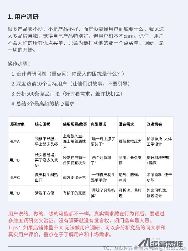 【电商产品卖点提炼SOP流程】打造爆款，关键是找准“第一价值”（核心卖点/独特主张）
