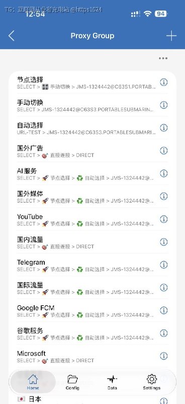 又多了一个🪜订阅转换工具🥸原来小火箭还可以 玩分流规则什么的@